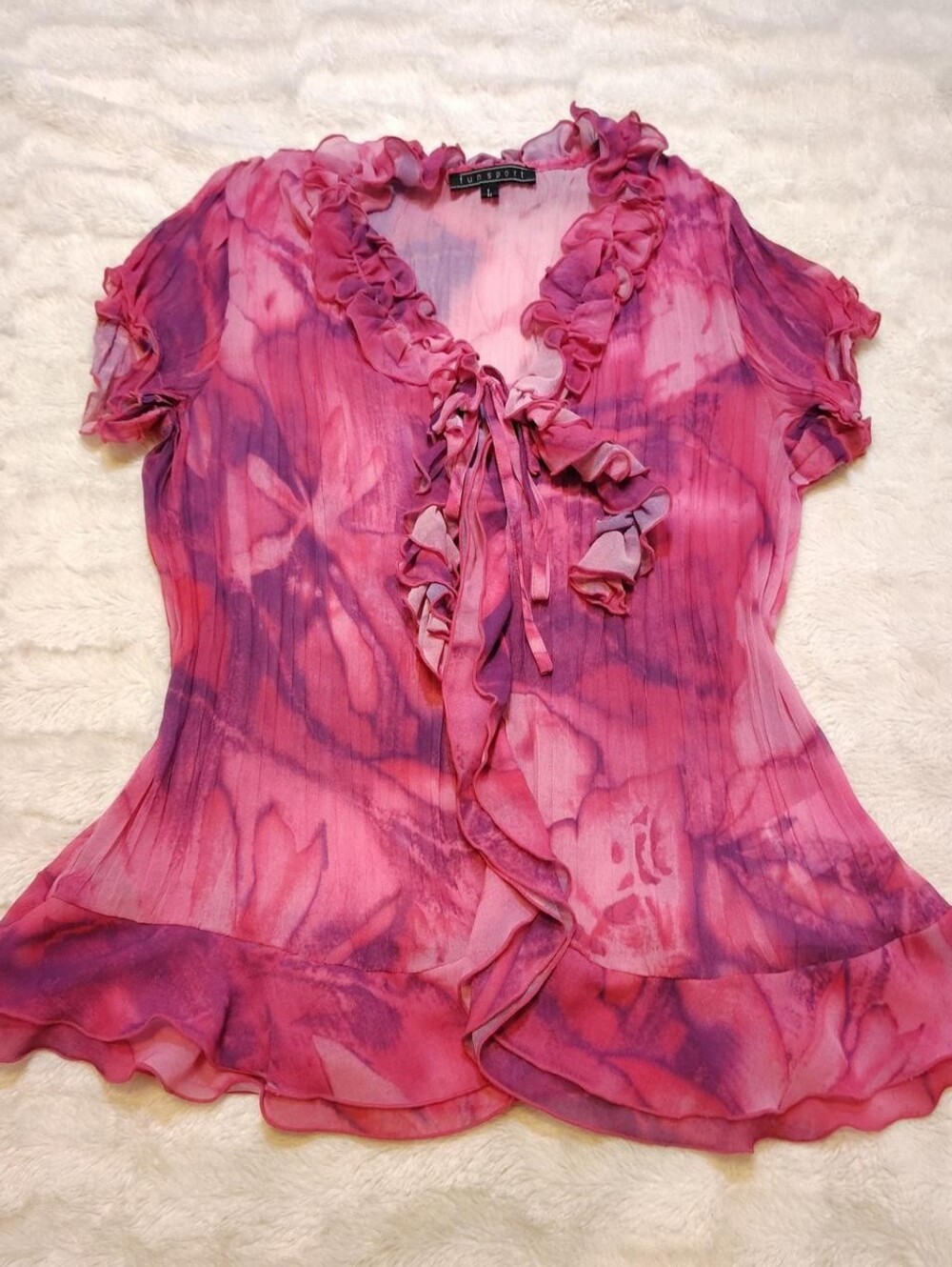Funsport Ruffled Blouse